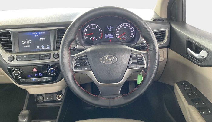 2018 Hyundai Verna 1.6 VTVT SX, Petrol, Manual, 53,077 km, Steering Wheel Close Up