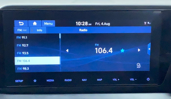 2021 Hyundai NEW I20 N LINE N8 1.0 TURBO GDI DCT, Petrol, Automatic, 28,476 km, Infotainment System