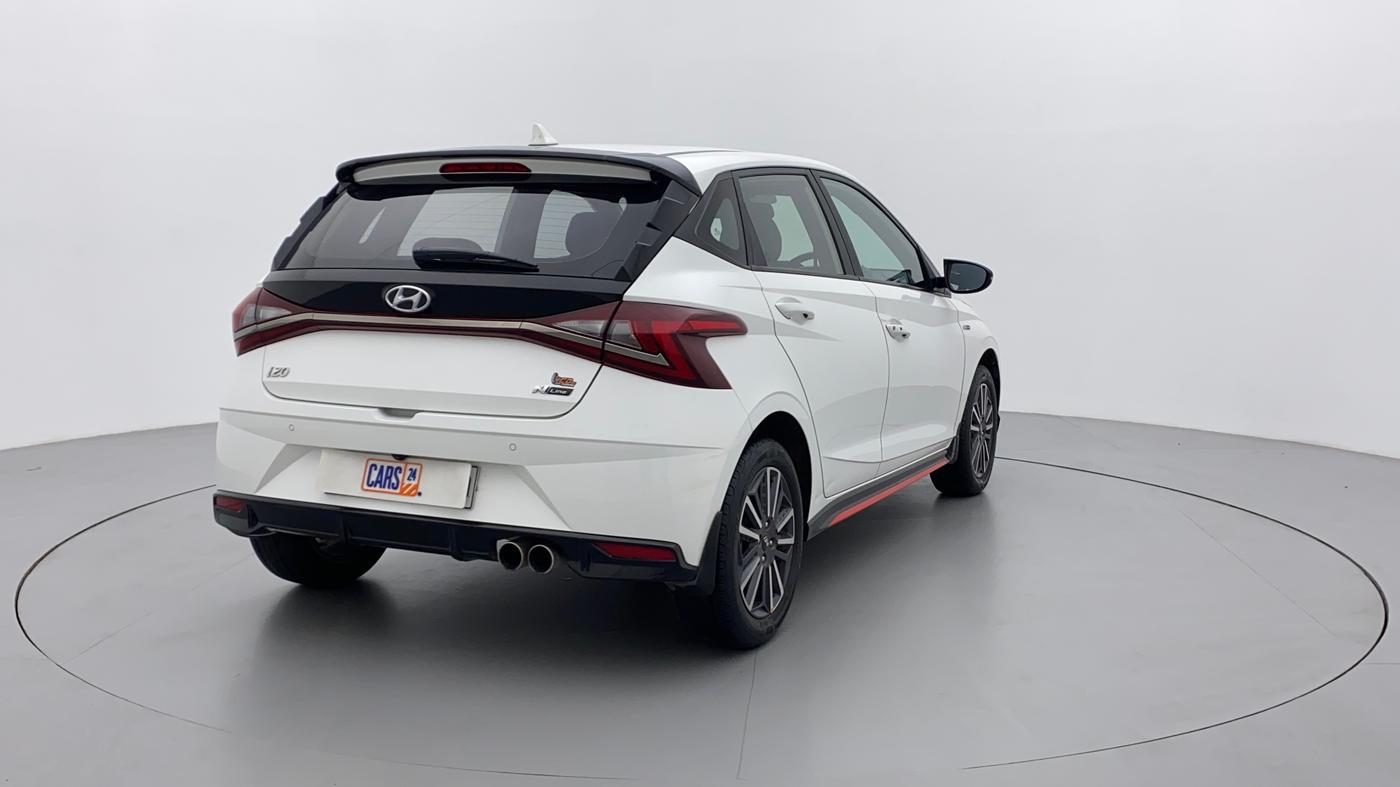 2021 Hyundai NEW I20 N LINE N8 1.0 TURBO GDI DCT, Petrol, Automatic, 28,476 km, Right Back Diagonal