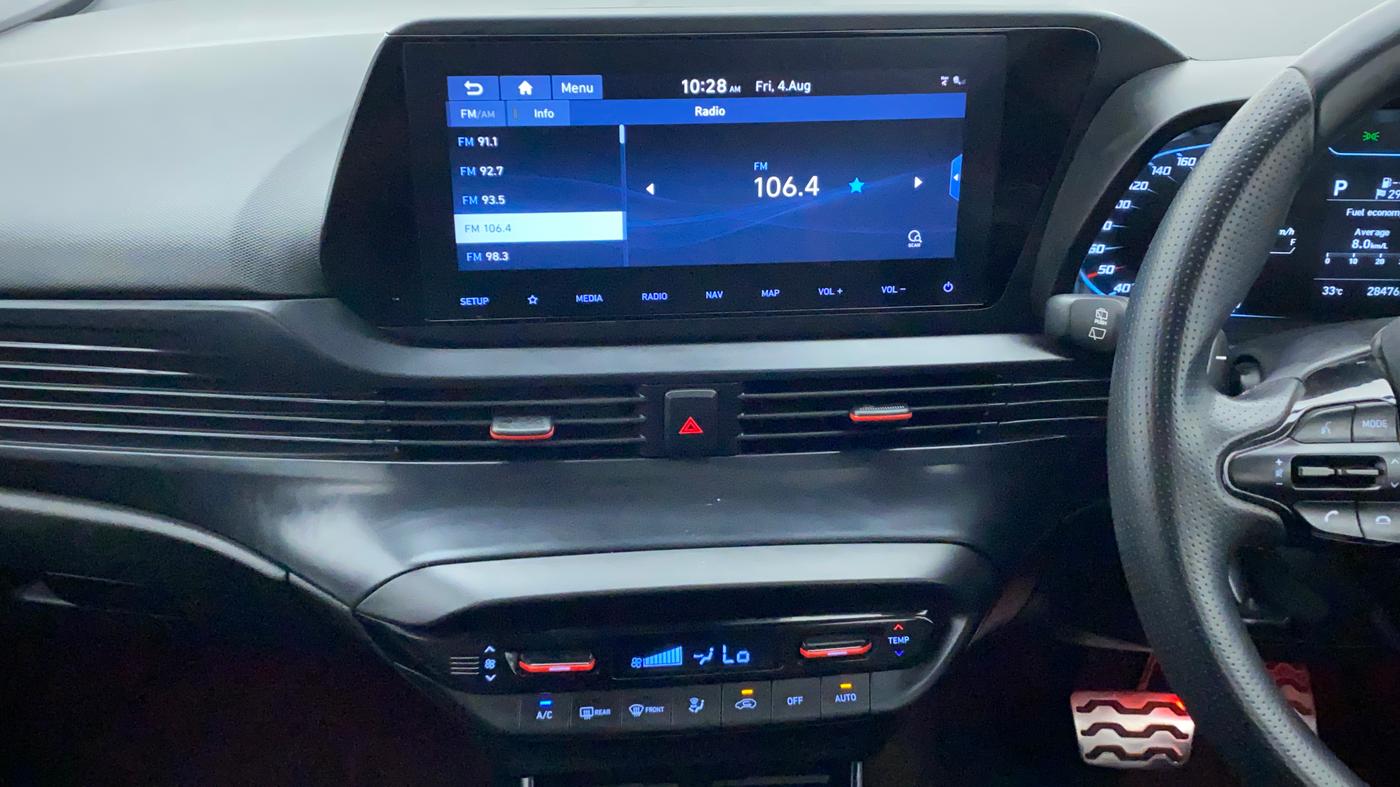 2021 Hyundai NEW I20 N LINE N8 1.0 TURBO GDI DCT, Petrol, Automatic, 28,476 km, Air Conditioner