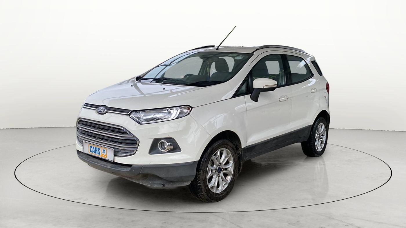 2017 Ford Ecosport TITANIUM + 1.5L DIESEL, Diesel, Manual, 41,835 km, Left Front Diagonal