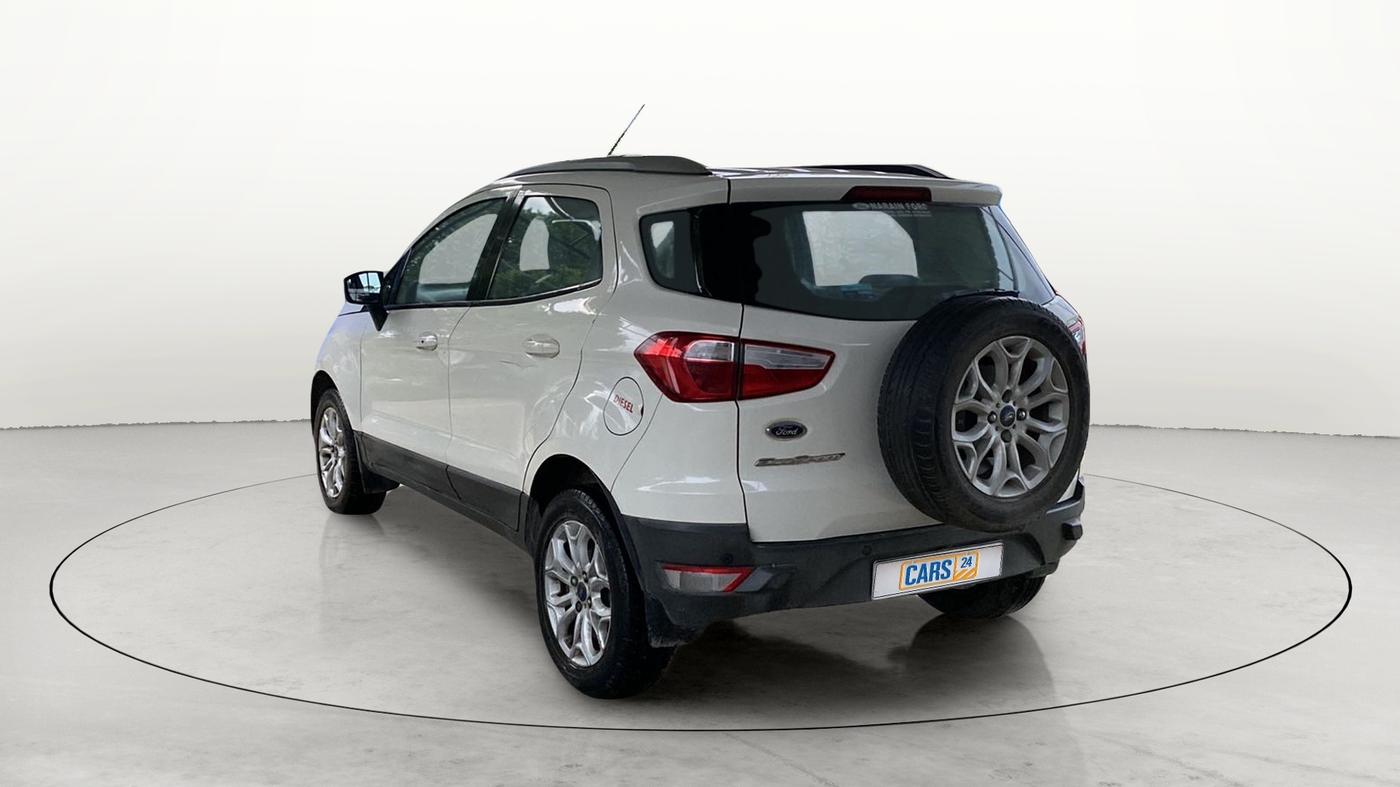 2017 Ford Ecosport TITANIUM + 1.5L DIESEL, Diesel, Manual, 41,835 km, Left Back Diagonal