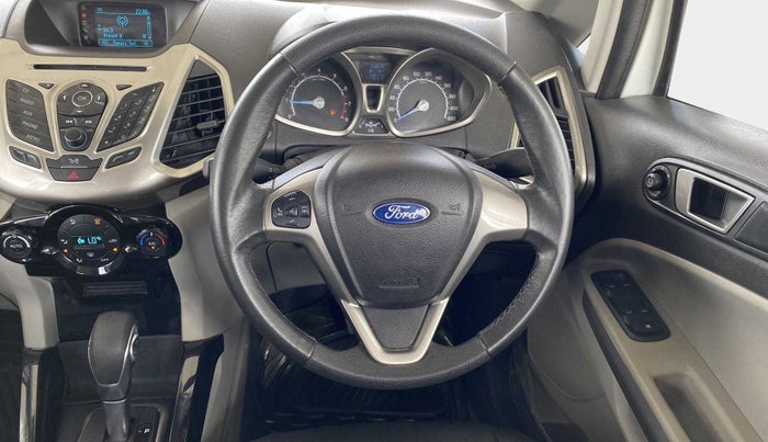 2015 Ford Ecosport TITANIUM 1.5L PETROL AT, Petrol, Automatic, 41,126 km, Steering Wheel Close Up