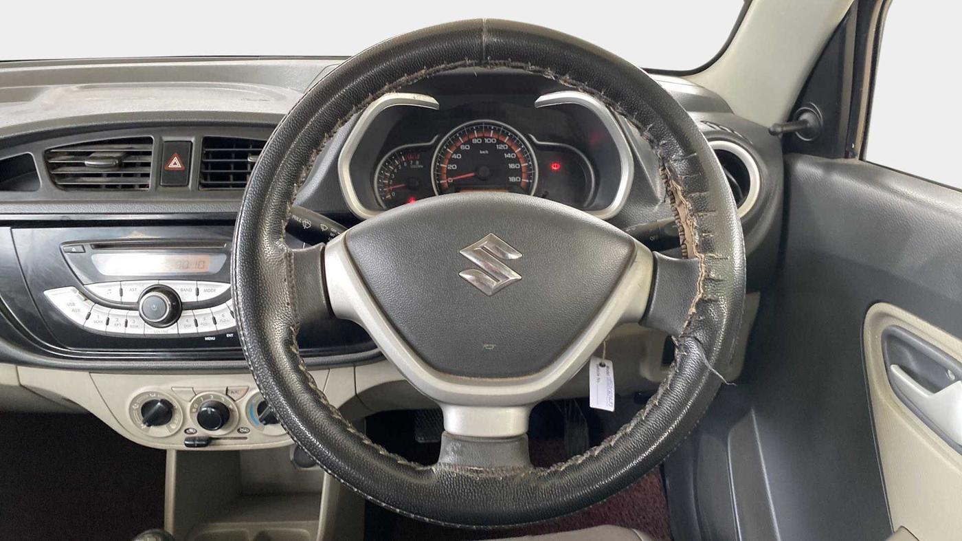 2016 Maruti Alto K10 VXI, Petrol, Manual, 1,15,250 km, Steering Wheel Close Up