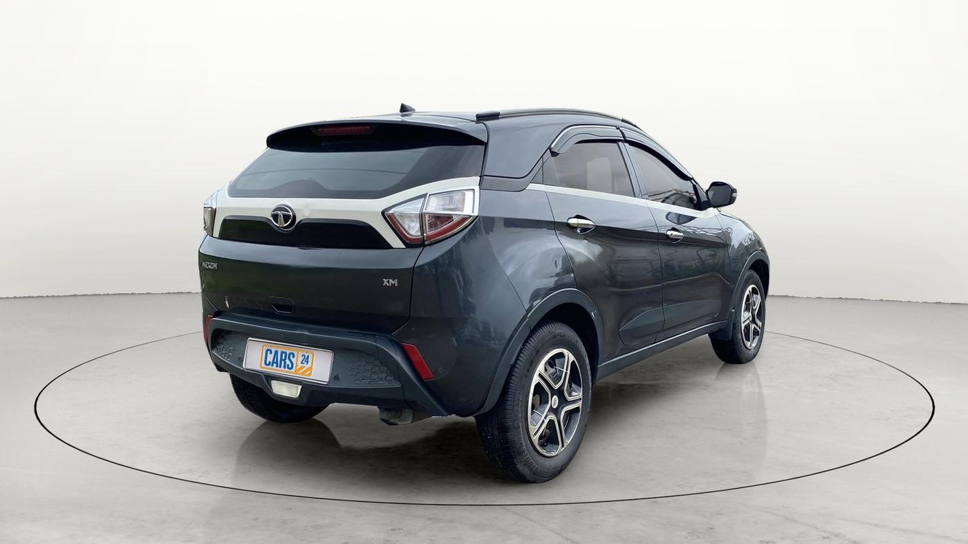 2018 Tata NEXON XM PETROL, Petrol, Manual, 83,550 km, Right Back Diagonal