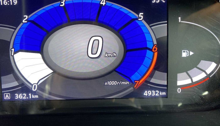 2021 Nissan MAGNITE XV PREMIUM, Petrol, Manual, 4,930 km, Odometer Image
