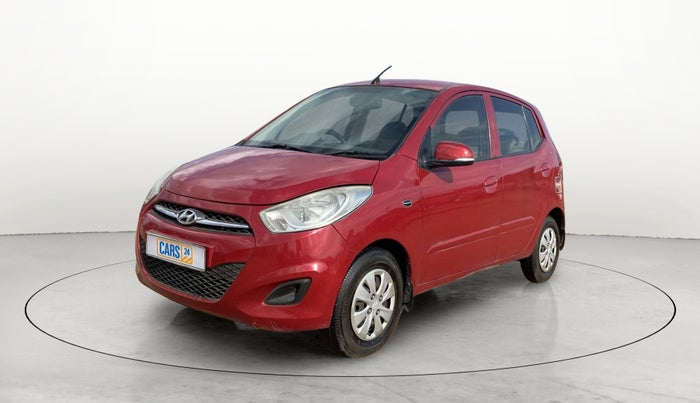 2012 Hyundai i10 SPORTZ 1.2 AT, Petrol, Automatic, 1,02,391 km, Left Front Diagonal