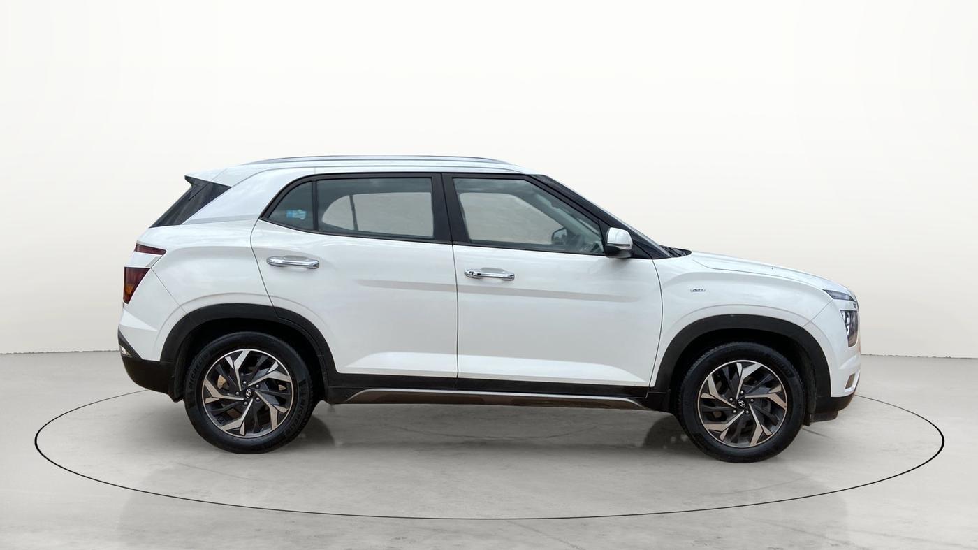 2021 Hyundai Creta SX (O) AT 1.5 DIESEL, Diesel, Automatic, Right Side View
