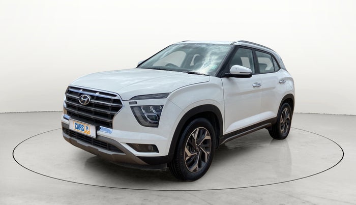 2021 Hyundai Creta SX (O) AT 1.5 DIESEL, Diesel, Automatic, Left Front Diagonal