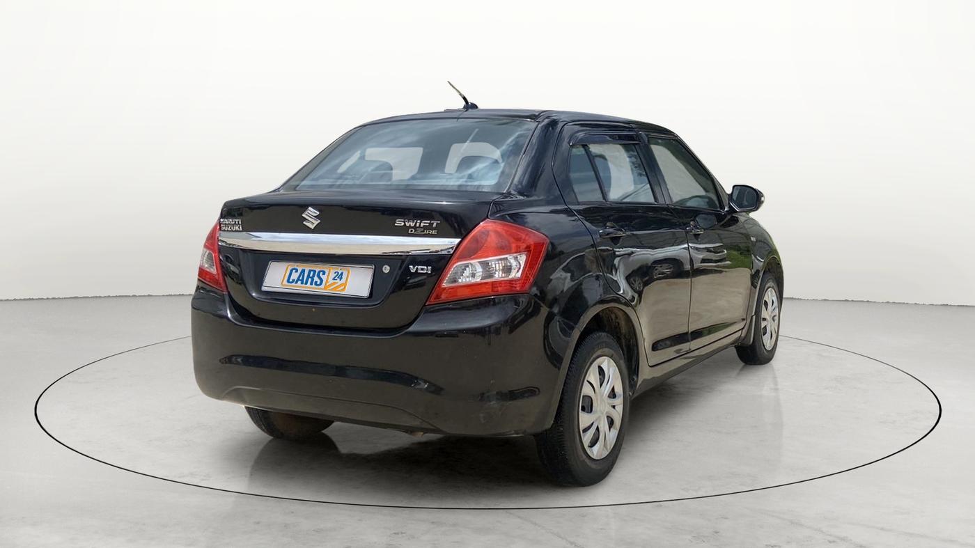 2015 Maruti Swift Dzire VDI, Diesel, Manual, 51,745 km, Right Back Diagonal