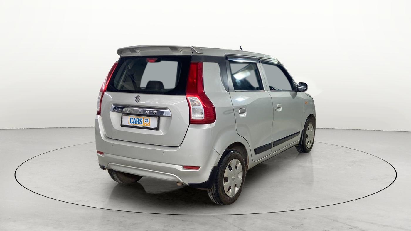2019 Maruti New Wagon-R VXI 1.0, CNG, Manual, 67,649 km, Right Back Diagonal