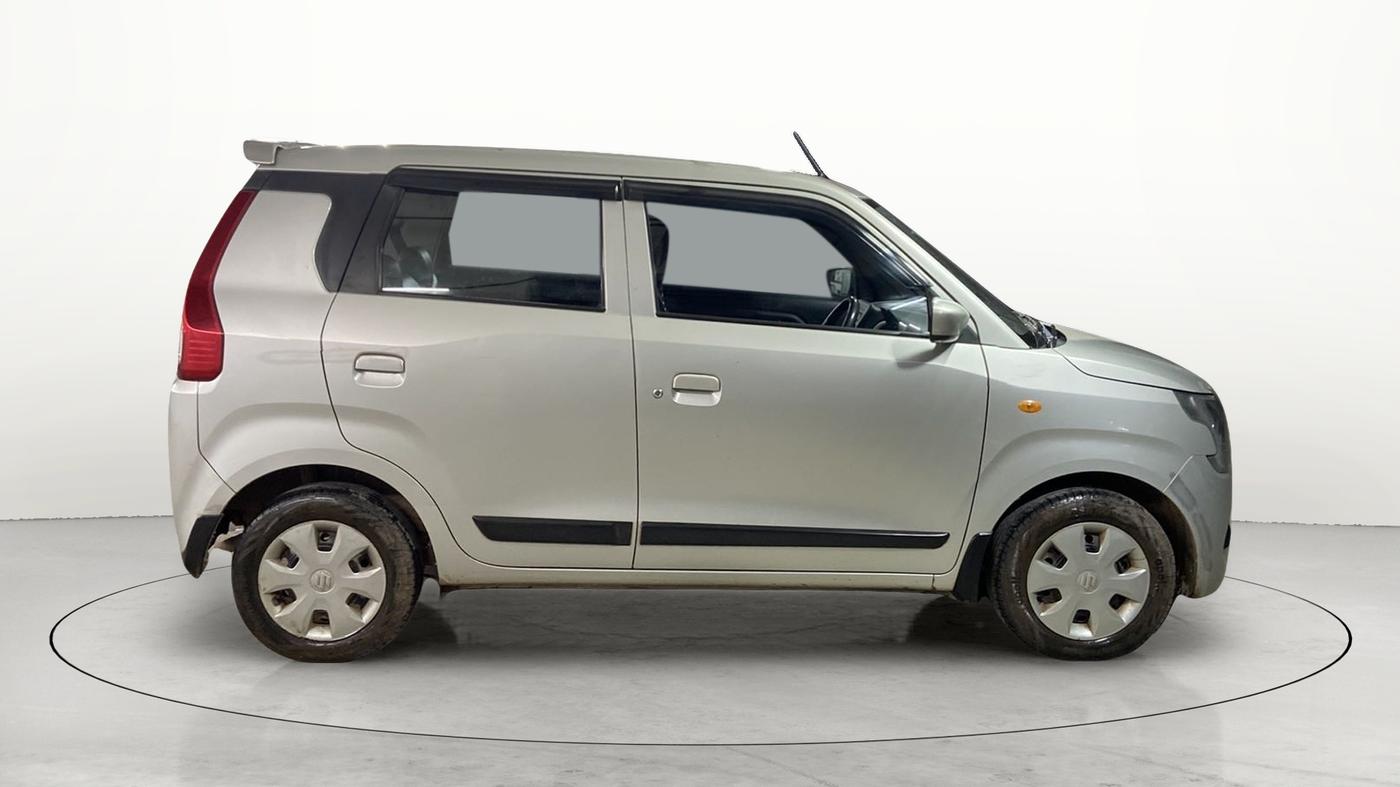 2019 Maruti New Wagon-R VXI 1.0, CNG, Manual, 67,649 km, Right Side View