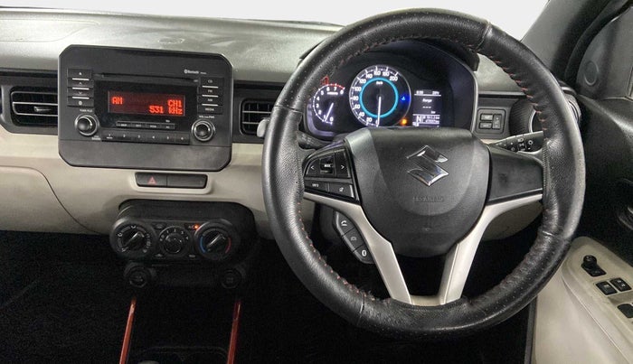 2017 Maruti IGNIS ZETA 1.2 AMT, Petrol, Automatic, 47,936 km, Steering Wheel Close Up