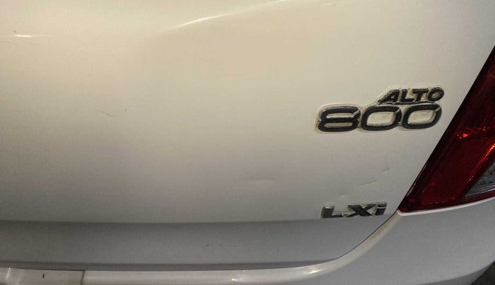 2012 Maruti Alto 800 LXI, Petrol, Manual, 48,340 km, Dicky (Boot door) - Slightly dented