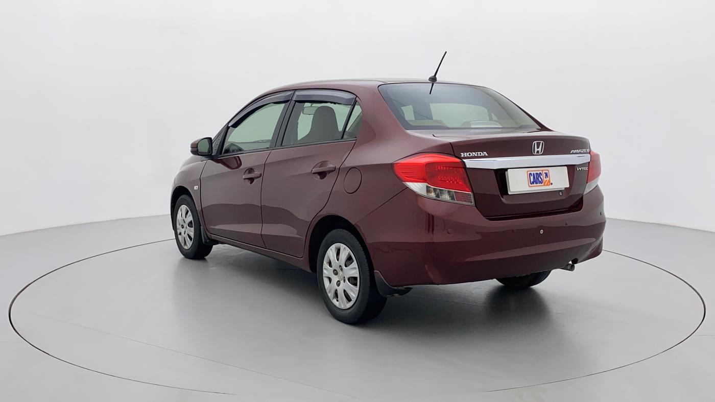 2015 Honda Amaze 1.2L I-VTEC S, Petrol, Manual, 1,02,249 km, Left Back Diagonal