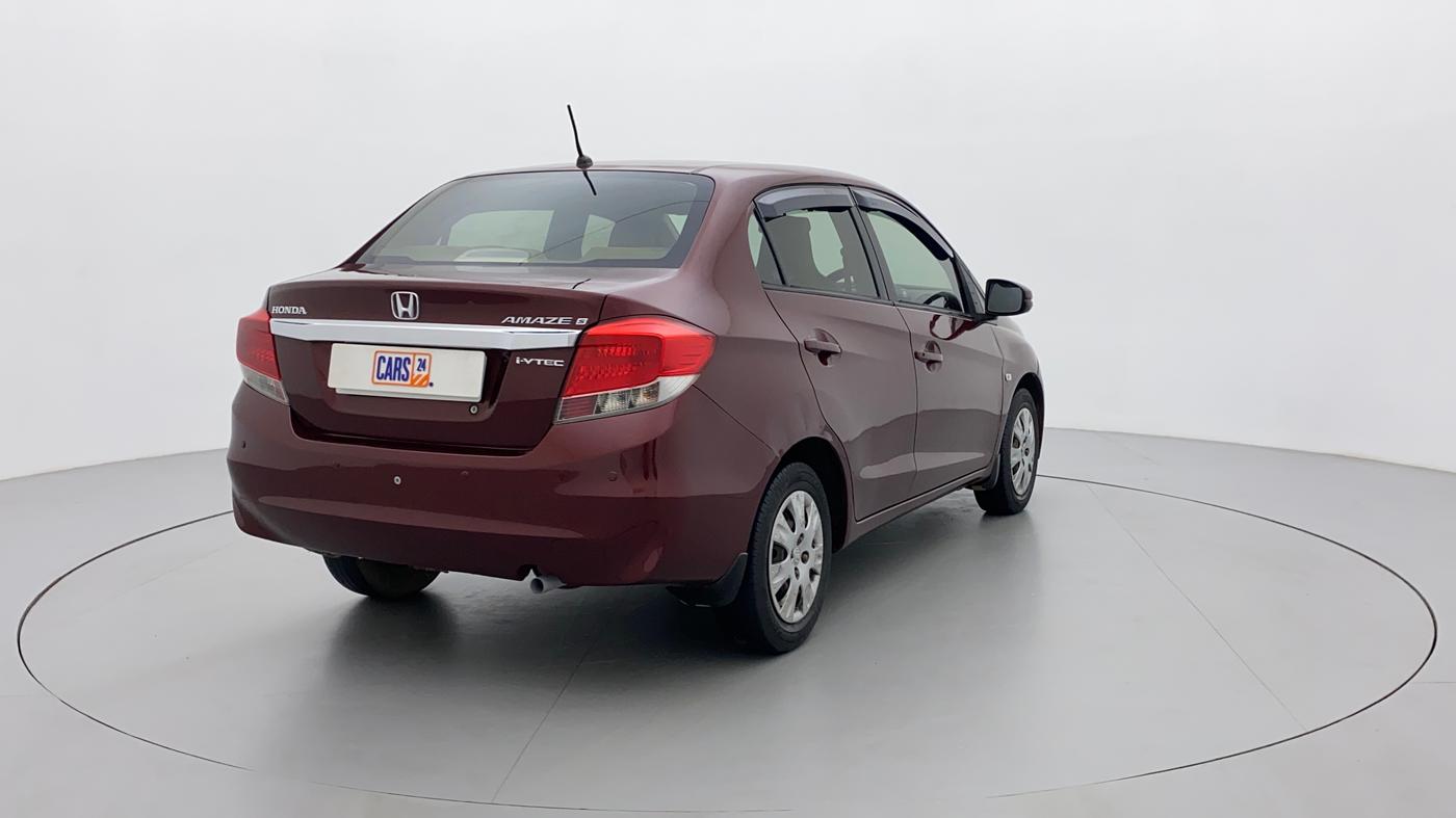 2015 Honda Amaze 1.2L I-VTEC S, Petrol, Manual, 1,02,249 km, Right Back Diagonal