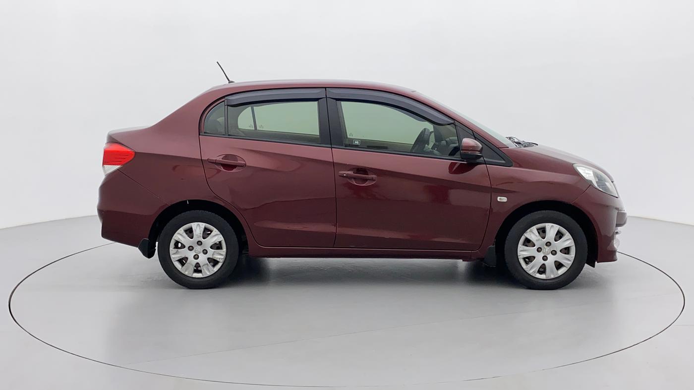 2015 Honda Amaze 1.2L I-VTEC S, Petrol, Manual, 1,02,249 km, Right Side View