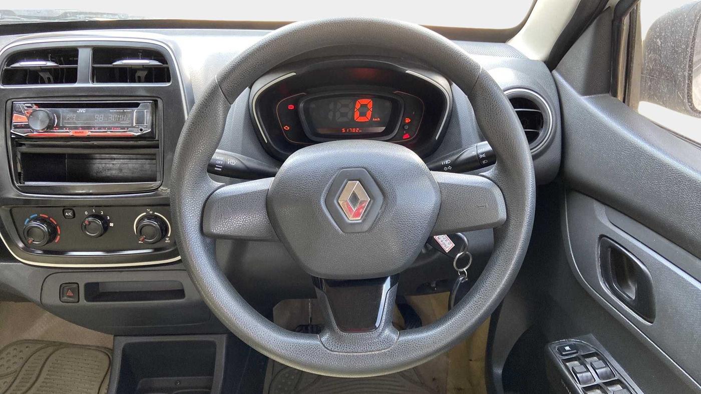 2016 Renault Kwid RXL, Petrol, Manual, 52,427 km, Steering Wheel Close Up