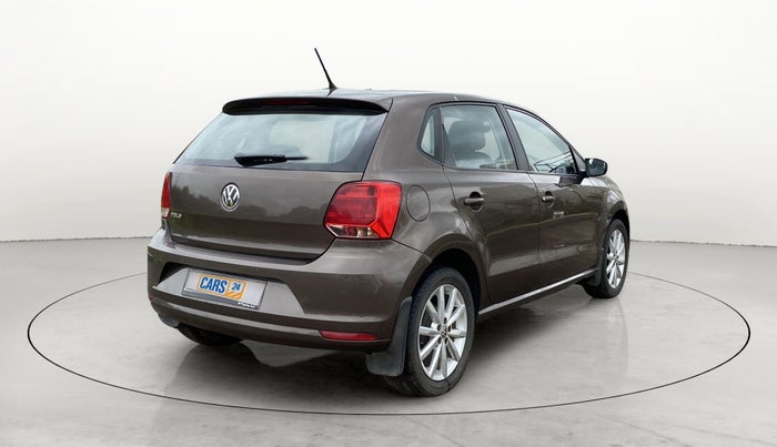 2018 Volkswagen Polo HIGHLINE PLUS 1.0 16 ALLOY, Petrol, Manual, 98,555 km, Right Back Diagonal