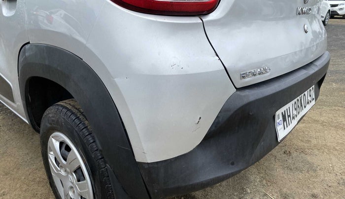 2019 Renault Kwid RXT 0.8 (O), Petrol, Manual, 6,446 km, Rear bumper - Slightly dented