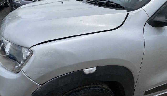 2019 Renault Kwid RXT 0.8 (O), Petrol, Manual, 6,446 km, Left fender - Slightly dented