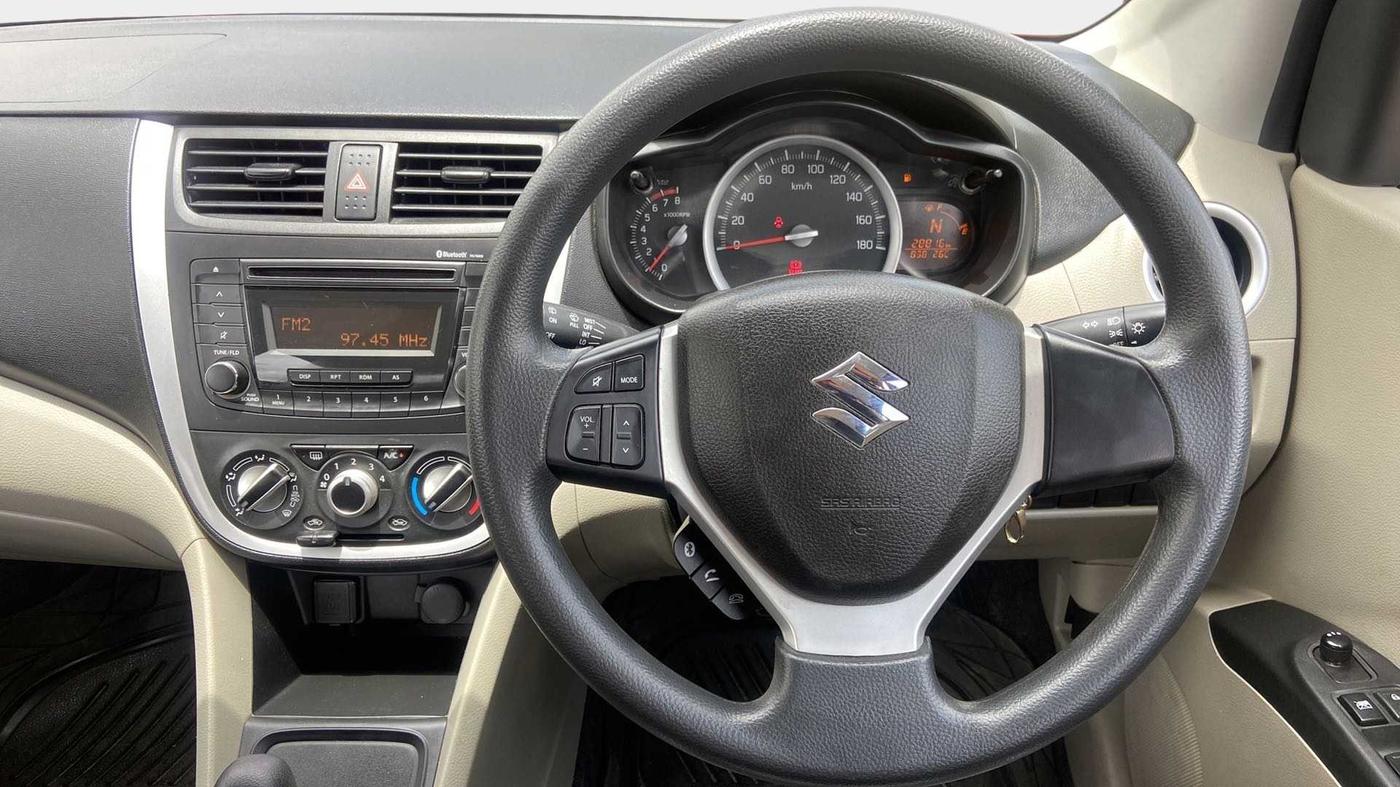 2016 Maruti Celerio ZXI AMT, Petrol, Automatic, 71,180 km, Steering Wheel Close Up