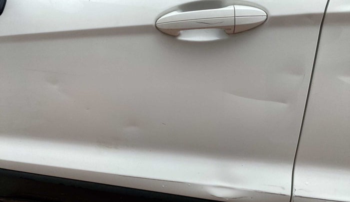 2018 Ford Ecosport TITANIUM 1.5L DIESEL, Diesel, Manual, 1,00,462 km, Front passenger door - Slightly dented