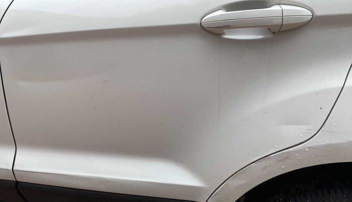 2018 Ford Ecosport TITANIUM 1.5L DIESEL, Diesel, Manual, 1,00,462 km, Rear left door - Slightly dented