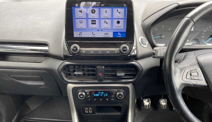 2018 Ford Ecosport TITANIUM 1.5L DIESEL, Diesel, Manual, 1,00,462 km, Infotainment System
