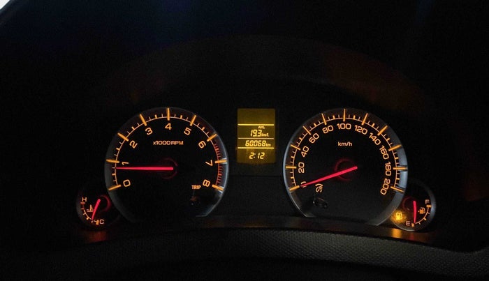 2015 Maruti Swift Dzire VXI, Petrol, Manual, 59,994 km, Odometer Image