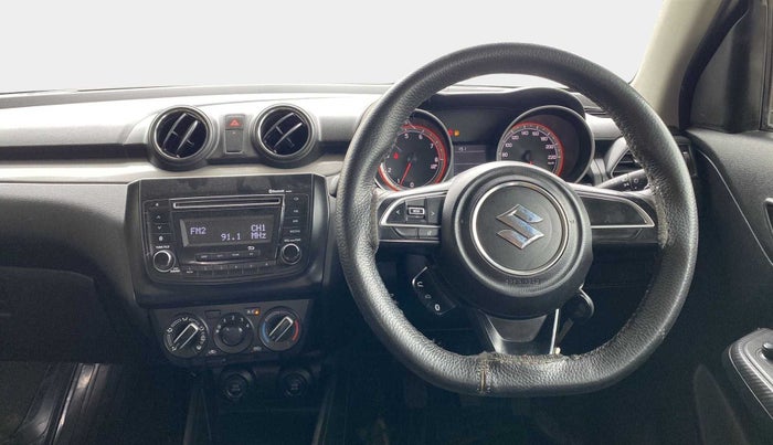 2019 Maruti Swift VXI, Petrol, Manual, 40,522 km, Steering Wheel Close Up