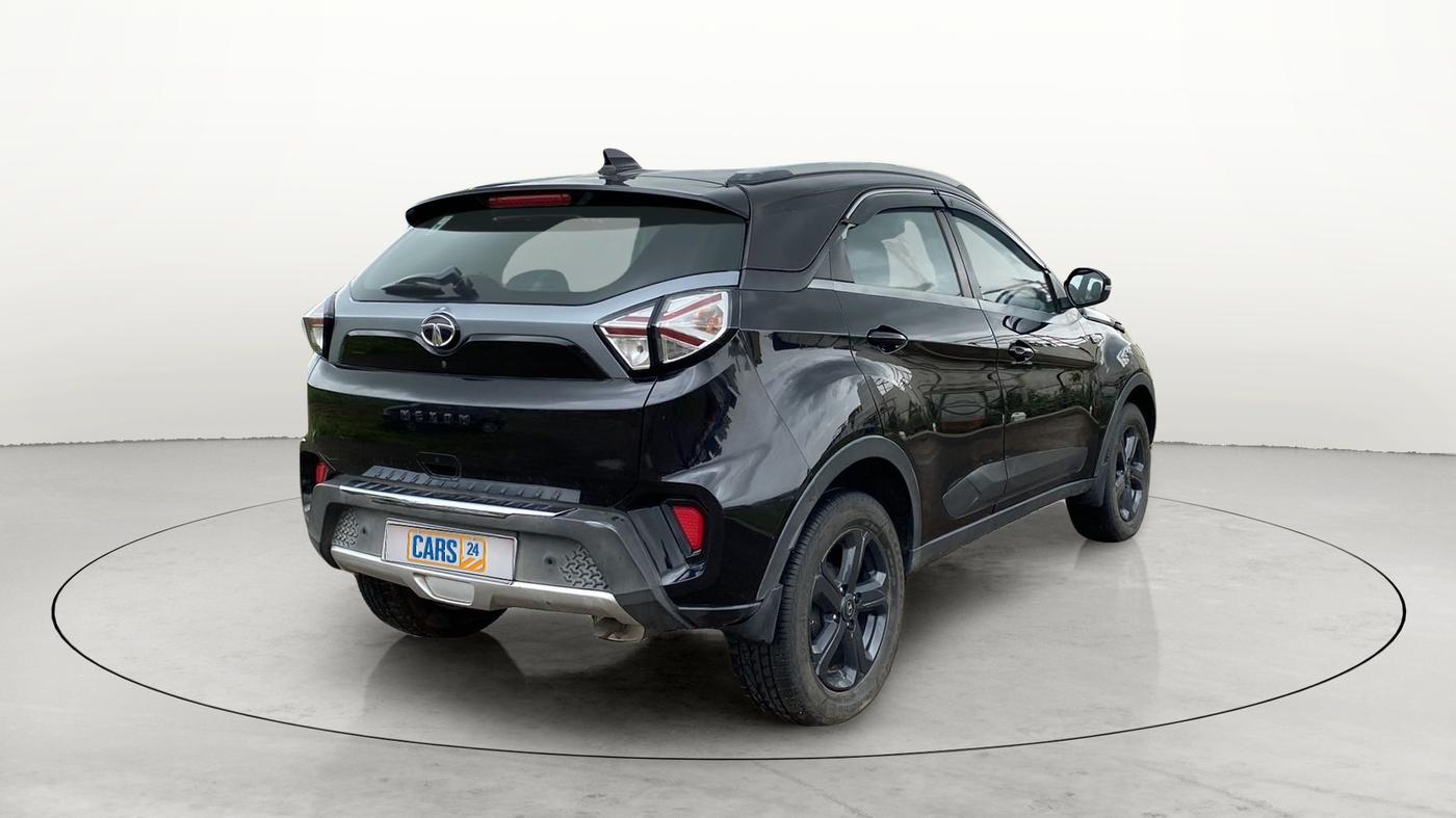 2021 Tata NEXON XZA PLUS (O) PETROL DARK EDITION, Petrol, Automatic, 48,451 km, Right Back Diagonal