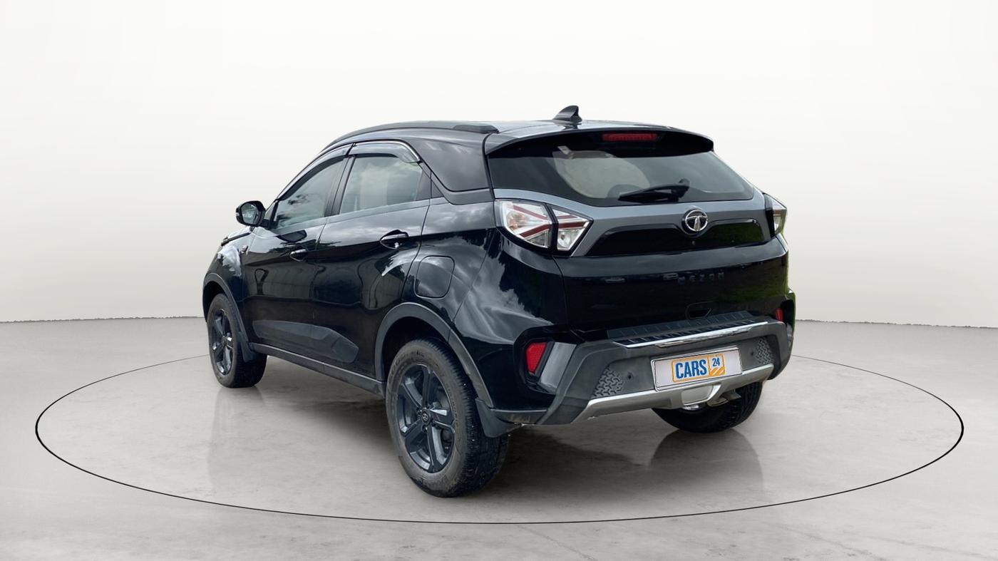 2021 Tata NEXON XZA PLUS (O) PETROL DARK EDITION, Petrol, Automatic, 48,451 km, Left Back Diagonal