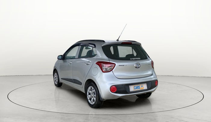 2018 Hyundai Grand i10 SPORTZ 1.2 KAPPA VTVT, Petrol, Manual, 76,491 km, Left Back Diagonal