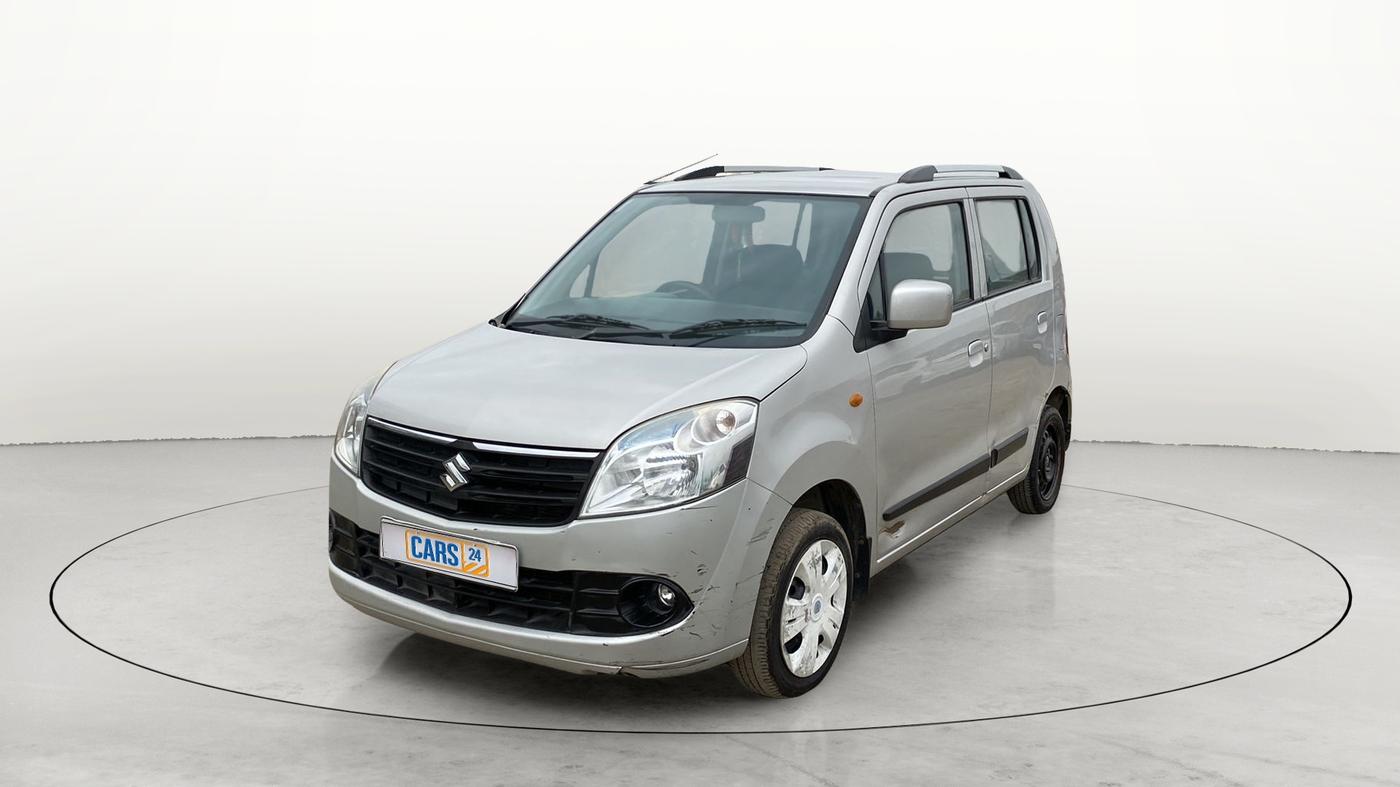 2010 Maruti Wagon R 1.0 VXI, Petrol, Manual, 64,810 km, Left Front Diagonal