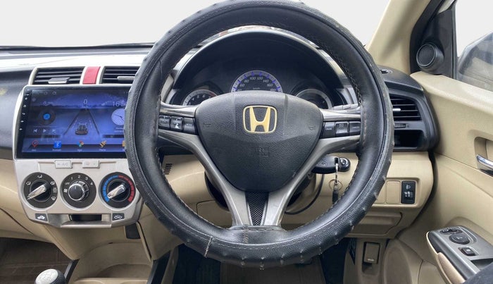 2013 Honda City 1.5L I-VTEC V MT, Petrol, Manual, 1,25,544 km, Steering Wheel Close Up