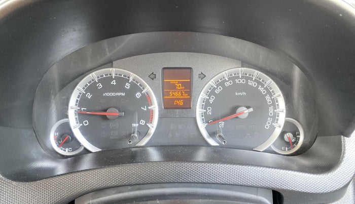 2016 Maruti Swift VXI, Petrol, Manual, 54,625 km, Odometer Image