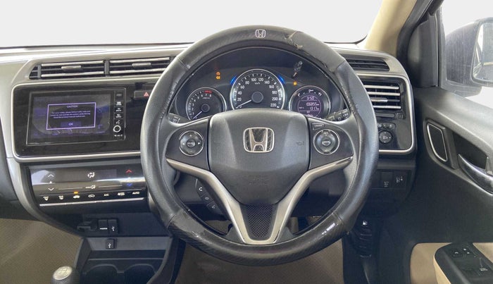 2017 Honda City 1.5L I-VTEC V MT, Petrol, Manual, 1,06,831 km, Steering Wheel Close Up