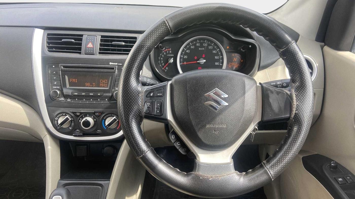 2017 Maruti Celerio ZXI AMT (O), Petrol, Automatic, 34,801 km, Steering Wheel Close Up