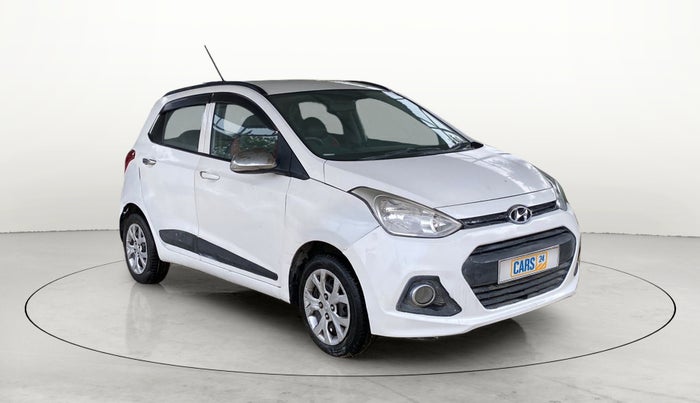 2015 Hyundai Grand i10 SPORTZ 1.1 CRDI, Diesel, Manual, 1,13,638 km, Right Front Diagonal