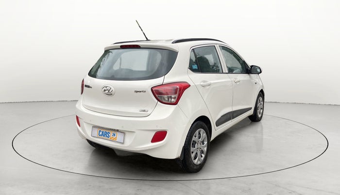 2015 Hyundai Grand i10 SPORTZ 1.2 KAPPA VTVT, Petrol, Manual, 38,362 km, Right Back Diagonal