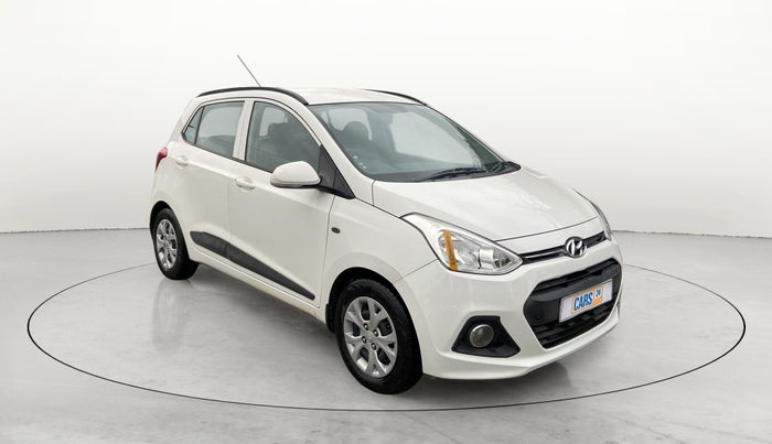 2015 Hyundai Grand i10 SPORTZ 1.2 KAPPA VTVT, Petrol, Manual, 38,362 km, Right Front Diagonal