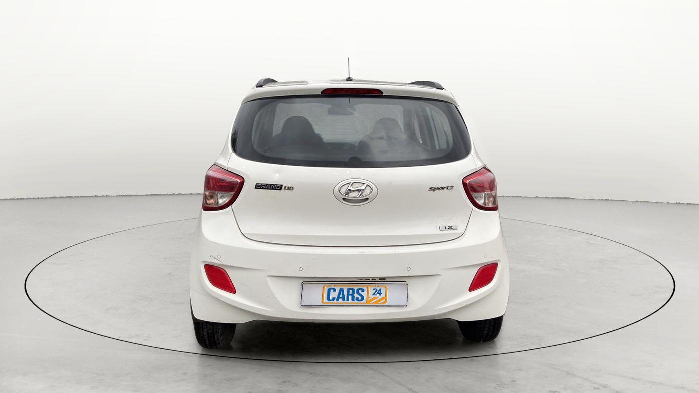 2015 Hyundai Grand i10 SPORTZ 1.2 KAPPA VTVT, Petrol, Manual, 38,362 km, Back/Rear