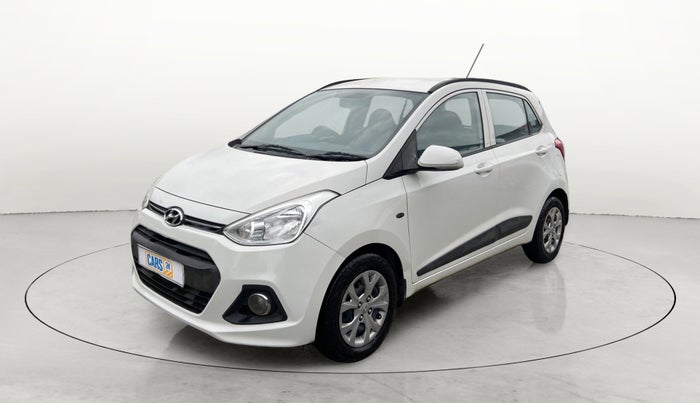 2015 Hyundai Grand i10 SPORTZ 1.2 KAPPA VTVT, Petrol, Manual, 38,362 km, Left Front Diagonal