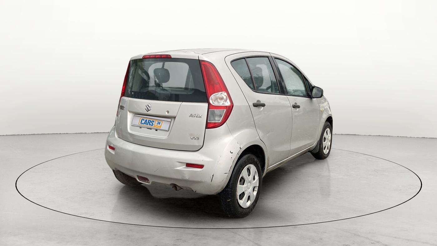 2011 Maruti Ritz VXI, Petrol, Manual, 22,683 km, Right Back Diagonal