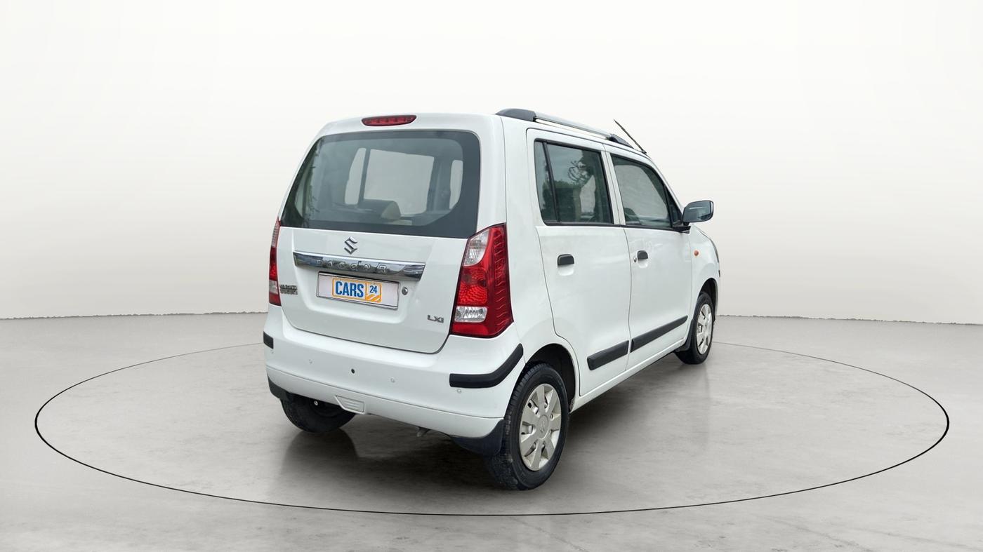 2014 Maruti Wagon R 1.0 LXI CNG, CNG, Manual, 1,05,931 km, Right Back Diagonal