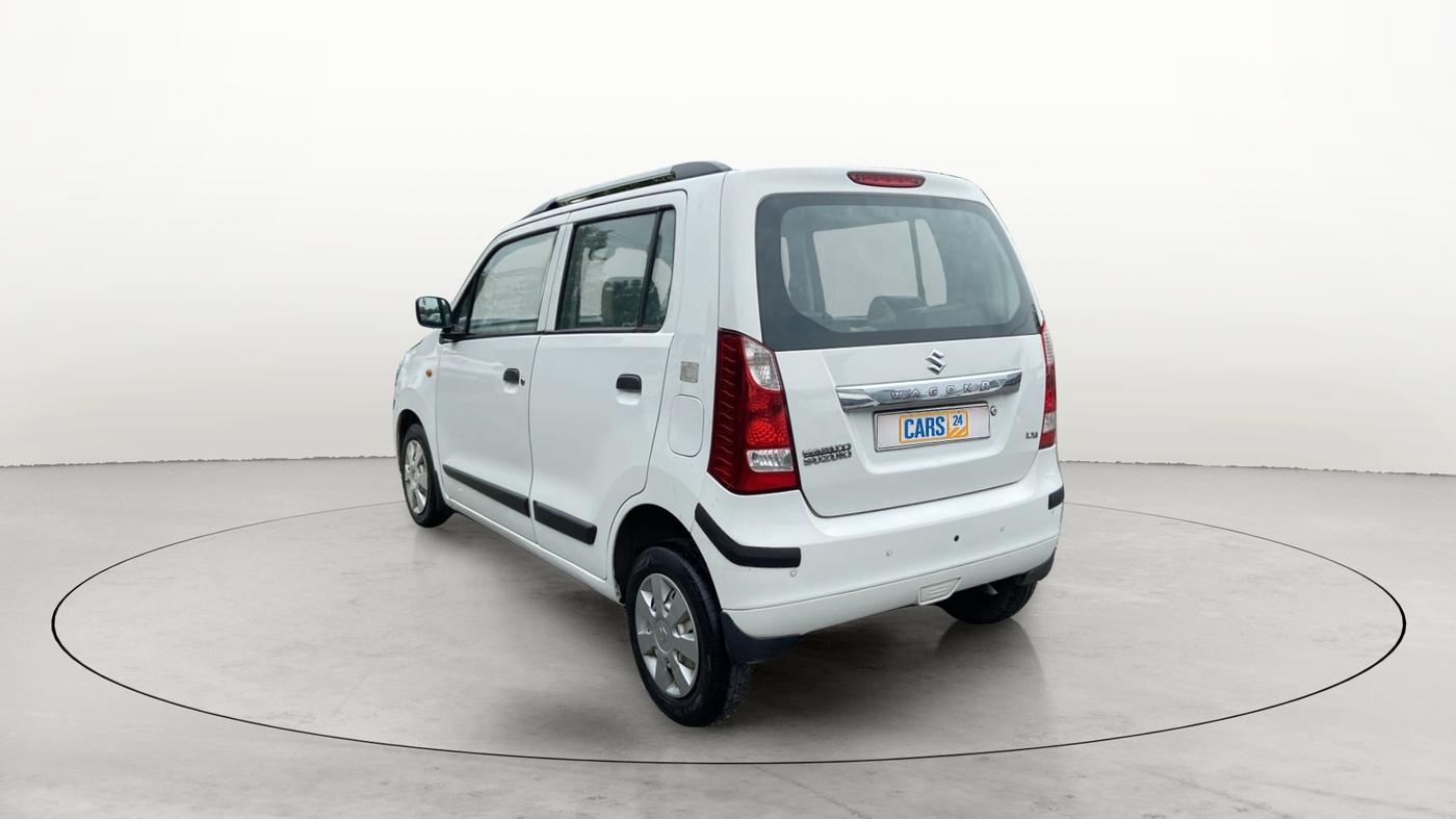2014 Maruti Wagon R 1.0 LXI CNG, CNG, Manual, 1,05,931 km, Left Back Diagonal