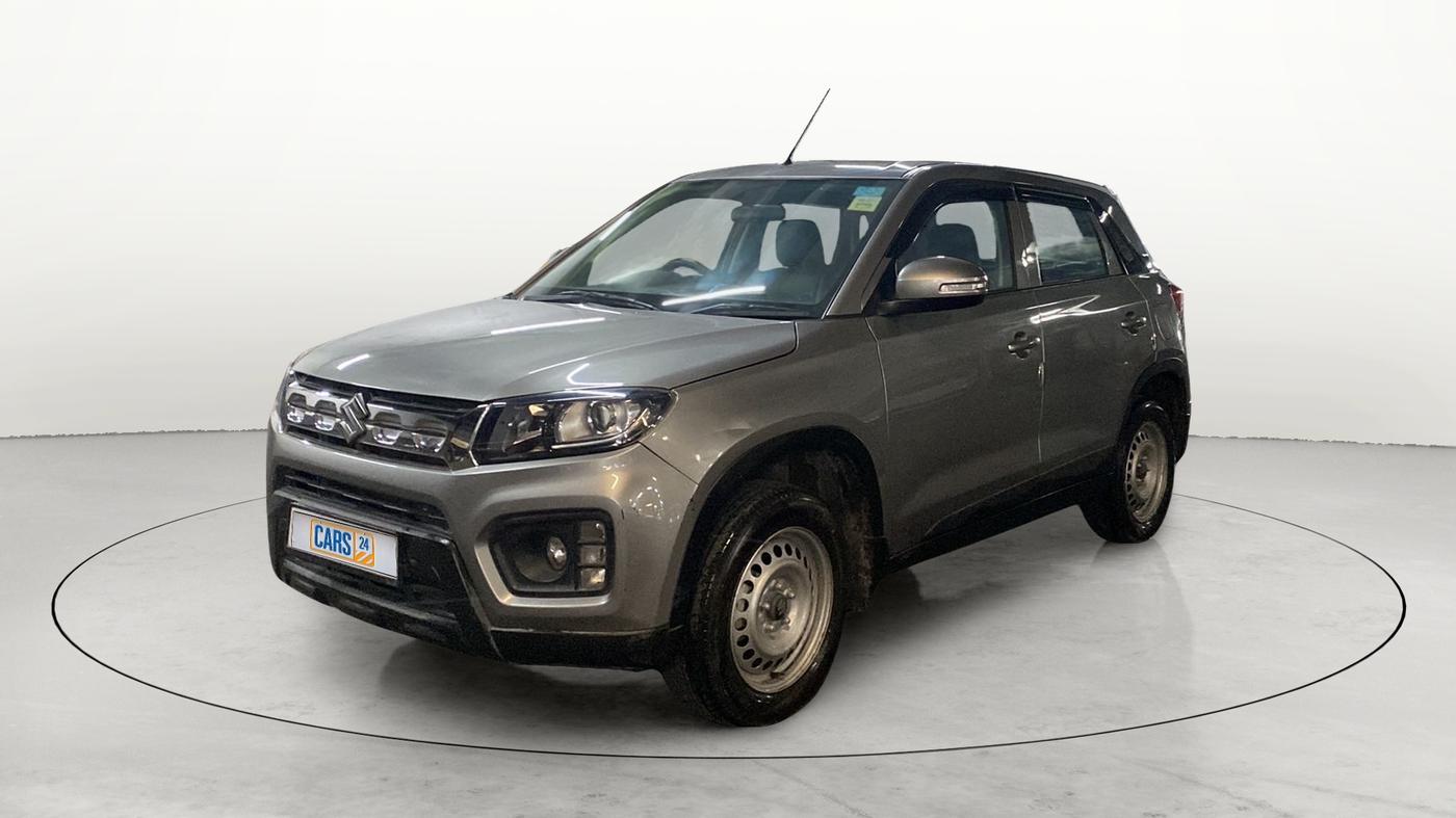 2022 Maruti Vitara Brezza LXI, Petrol, Manual, 25,956 km, Left Front Diagonal