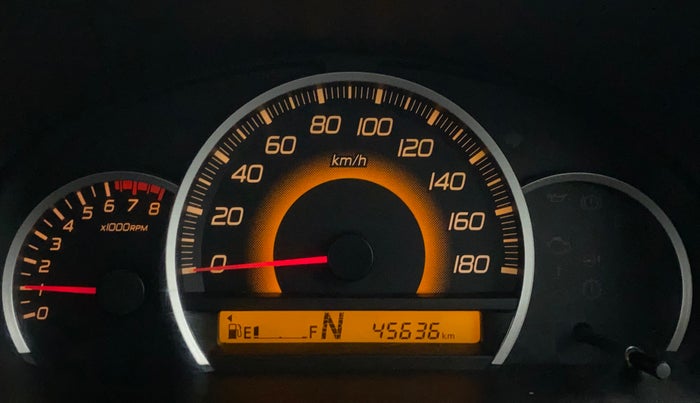 2016 Maruti Wagon R 1.0 VXI (O) AMT, Petrol, Automatic, 45,807 km, Odometer Image