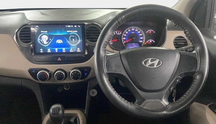 2016 Hyundai Grand i10 MAGNA 1.2 KAPPA VTVT, Petrol, Manual, 33,884 km, Steering Wheel Close Up